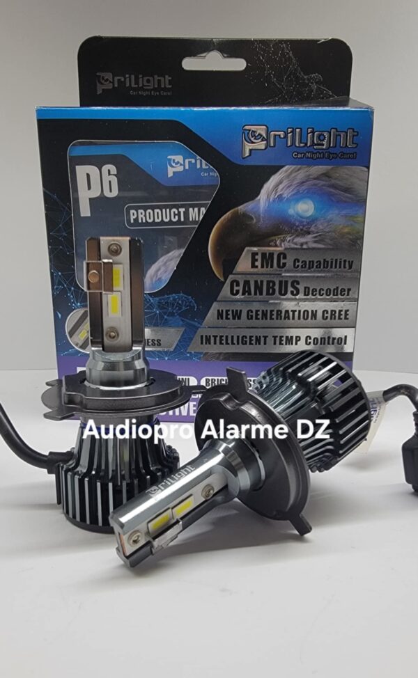 Lampe Led Prilight P6 H4 ( 75w )