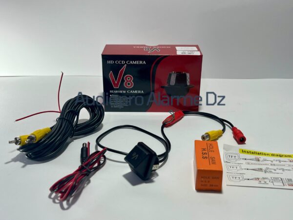 Caméra de Recul HD CCD 170° ( carre )