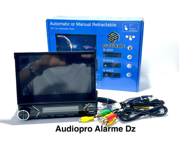 Autoradio MP5 Bluetooth avec Écran Tactile Dépliant