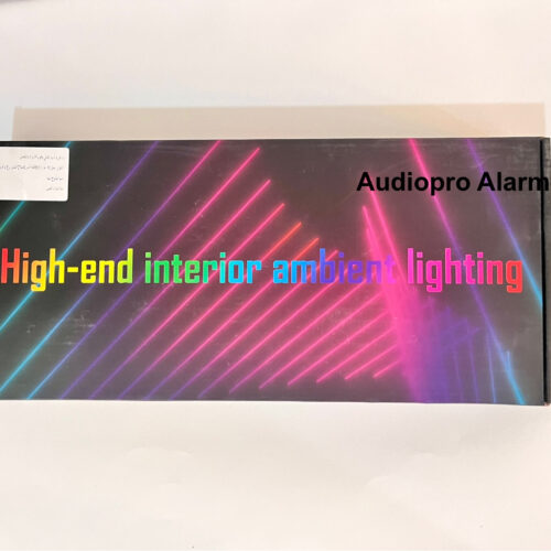 Kit LED Ambiance Voiture 6 Pièces  RVB 64 Couleurs Double Zone12V