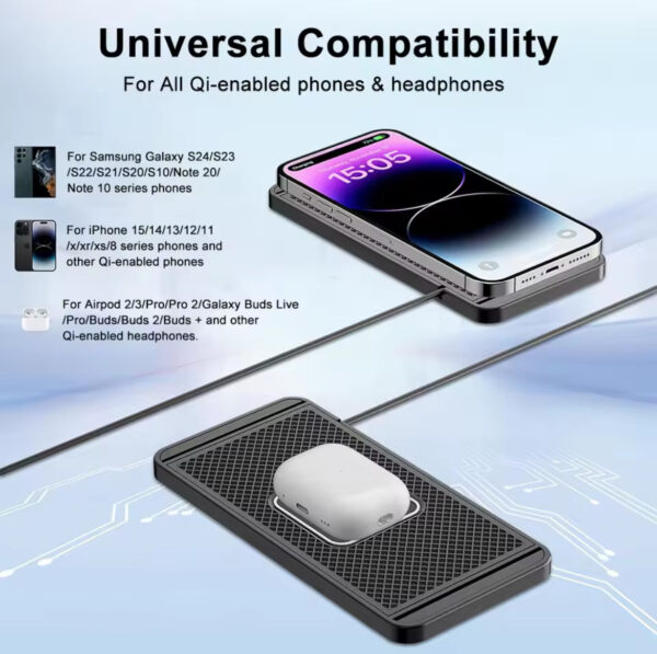 Chargeur sans fil induction 15W – Image 6